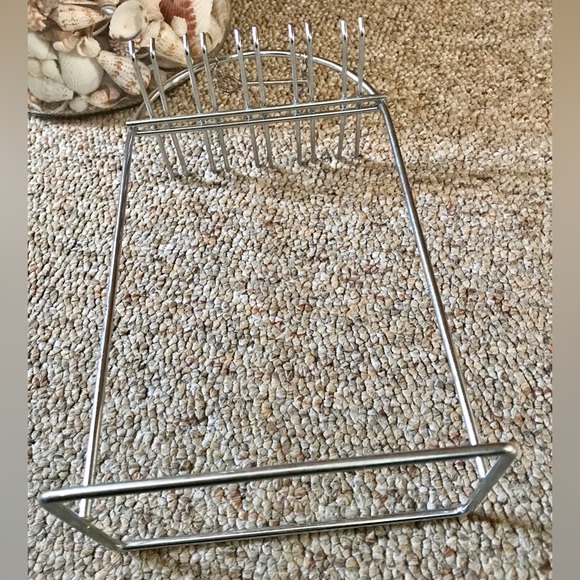 Small Silver Multi Hook Retail Countertop Craft Show Table Display Tableletop - Picture 4 of 8